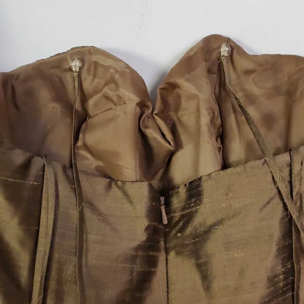 Bronze Midi Dress - Picture 6 of 9